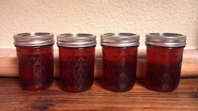 Canning sweet tea jam