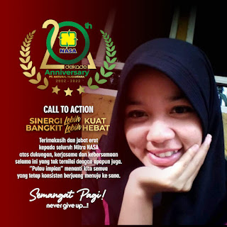 Link Twibbon HUT NASA (PT Natural Nusantara) Ke 20 Tahun 2022