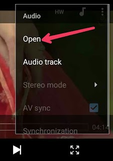 Mx player me video ka audio change kare