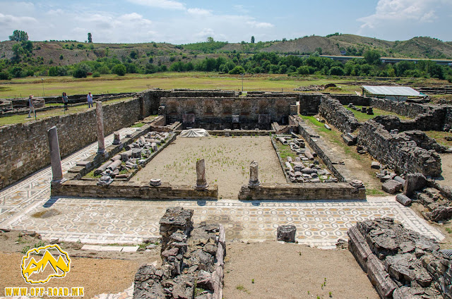 THE THEODOSIAN PALACE #Stobi Archaeological site #Macedonia