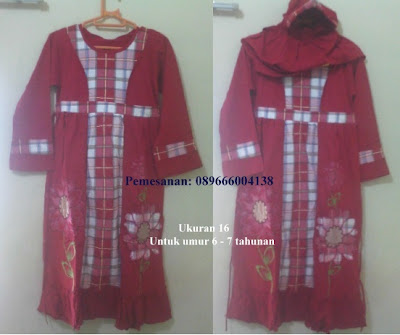 Gamis Anak Perempuan Usia 6 - 7 Tahunan