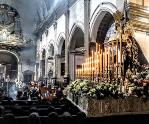 Procesión de Maria al Peu de la Creu, Viernes de Dolores.