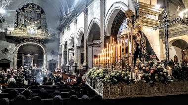 Procesión de Maria al Peu de la Creu, Viernes de Dolores.