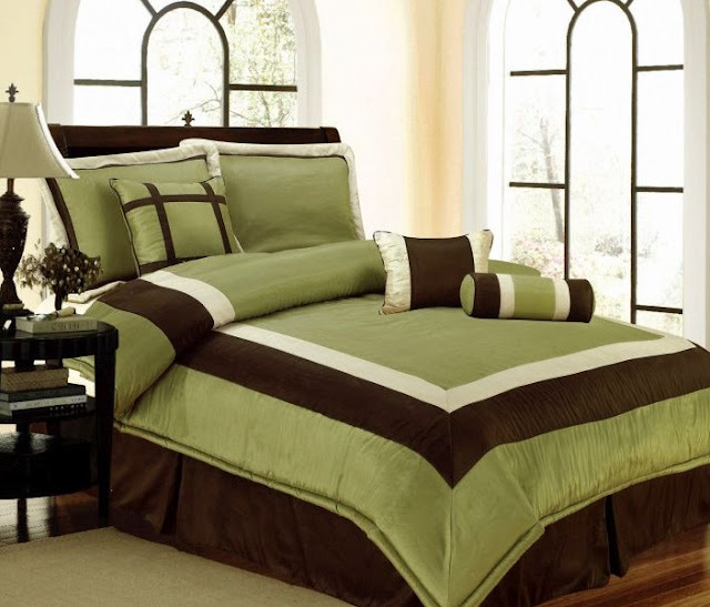 sage green decorative bed pillows