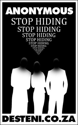 STOP HIDING behind Anonymity Equal Money