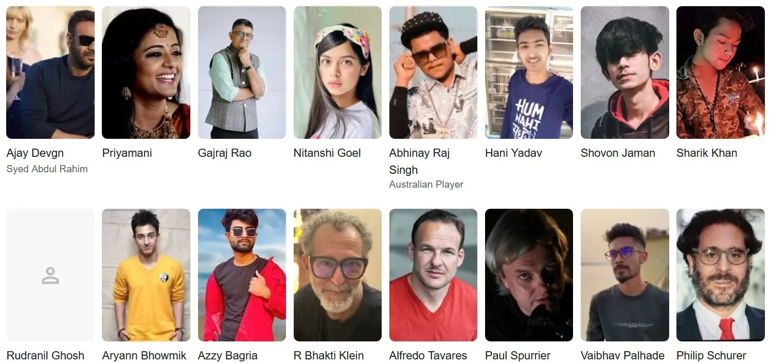 Maidaan Movie Cast