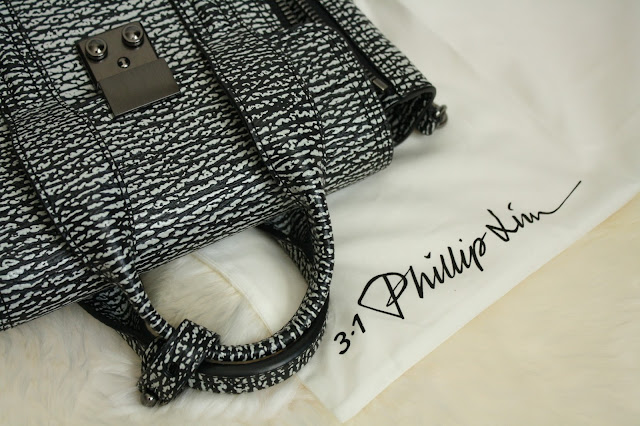 3.1 phillip lim 31 pashli mini black and white monochrome two color bag nano 