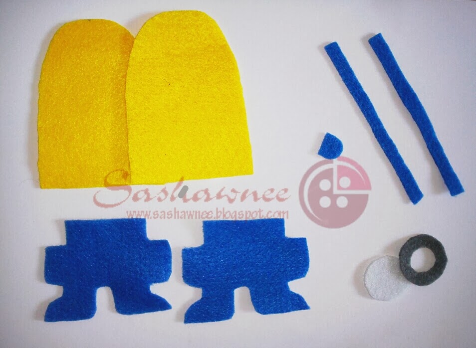 Sashawnee by Merry Indria Tutorial Boneka  Flanel  Minions  