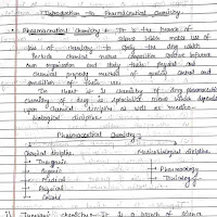 Pharmaceutical inorganic chemistry (Unit:- 1):- Hand written notes