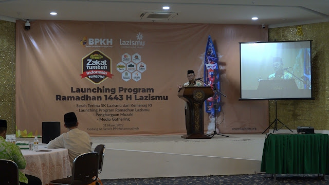 Lazismu Launching Program Ramadhan 1443 H