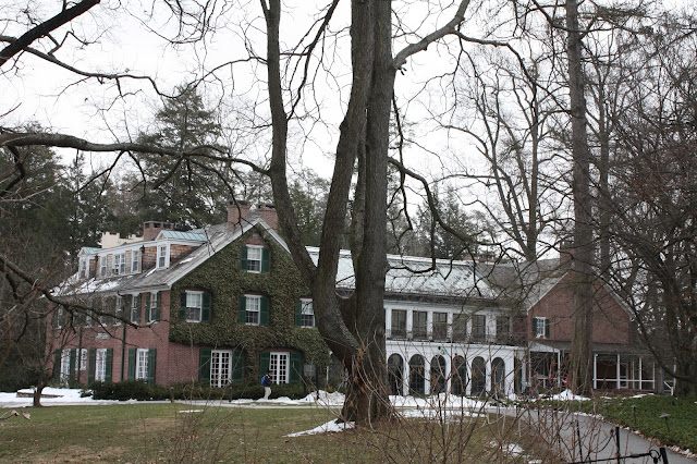 The historic Peirce-du Pont House and mini conservatory