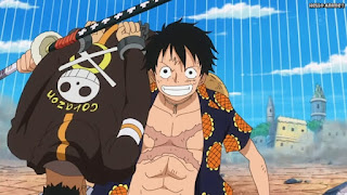 ワンピースアニメ ドレスローザ編 689話 ルフィ Monkey D. Luffy | ONE PIECE Episode 689