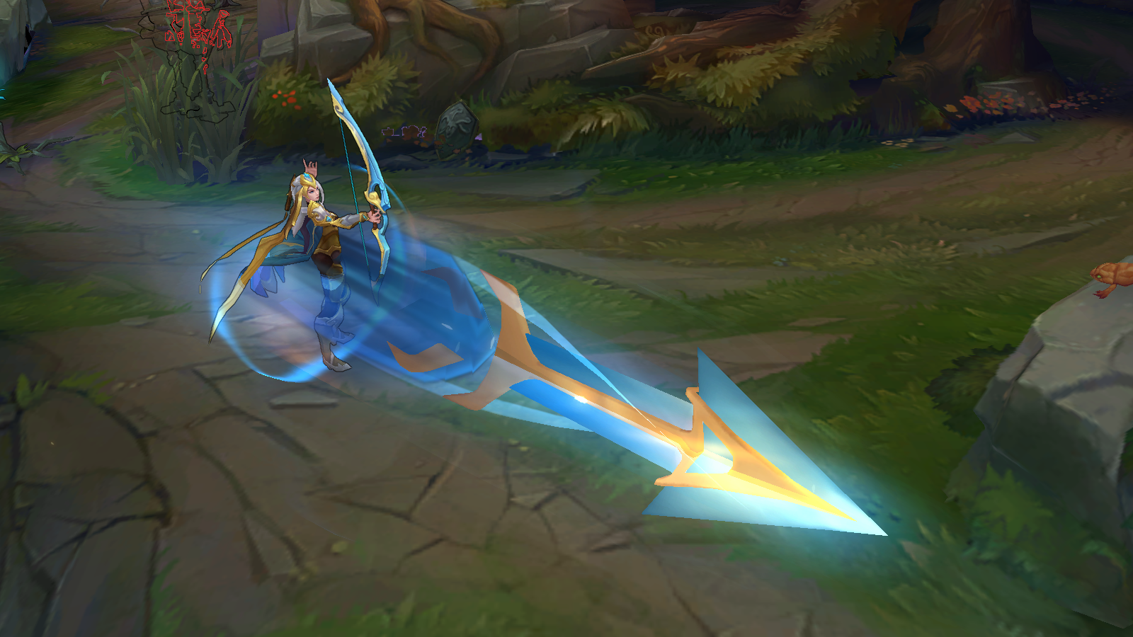 Mod Skin Ashe Golden Champion