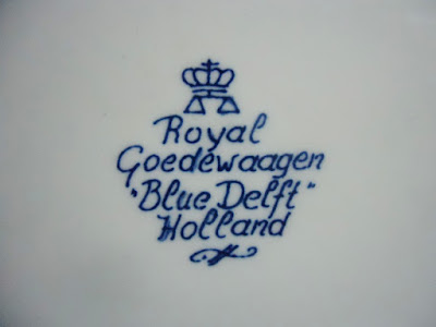 Hiasan Dinding Keramik Delft Blue