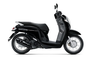 Warna Honda Scoopy-I Prestige Hitam