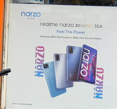 Realme Narzo 30 Pro and 30 A Specifications Revealed Before Launching , Realme Narzo Series , Realme Narzo , Realme Narzo 30A Price in india , Realme