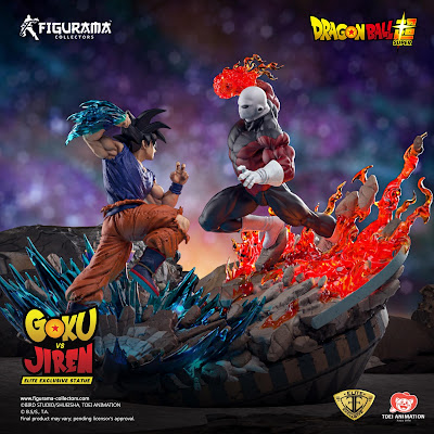 Figurama Collectors revela la primera resina de Dragon Ball Super - Goku VS Jiren Elite