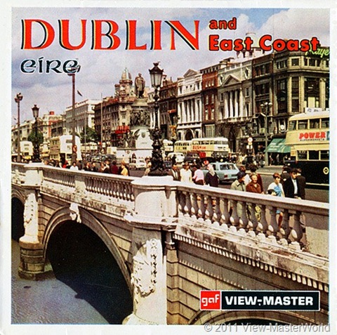 View-Master Dublin Eire and East Coast (C344), Packet Cover