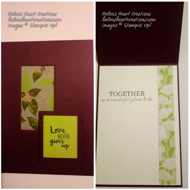 Stampin for All Challenge  Nigezza Creates Valentines