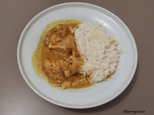 Curry de poisson