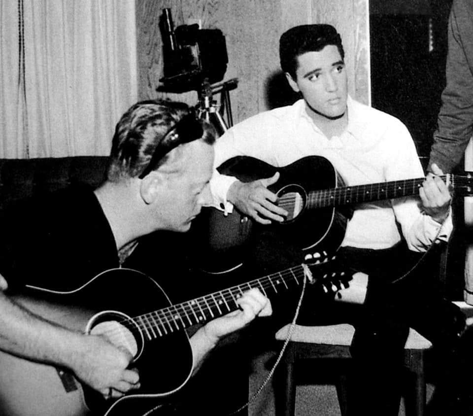 Elvis Presley and Red West