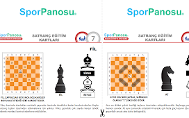 SATRANÇ EĞİTİM KARTLARI