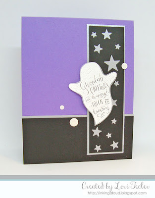 Ghoulish Greetings card-designed by Lori Tecler/Inking Aloud-stamps and dies from Lil' Inker Designs