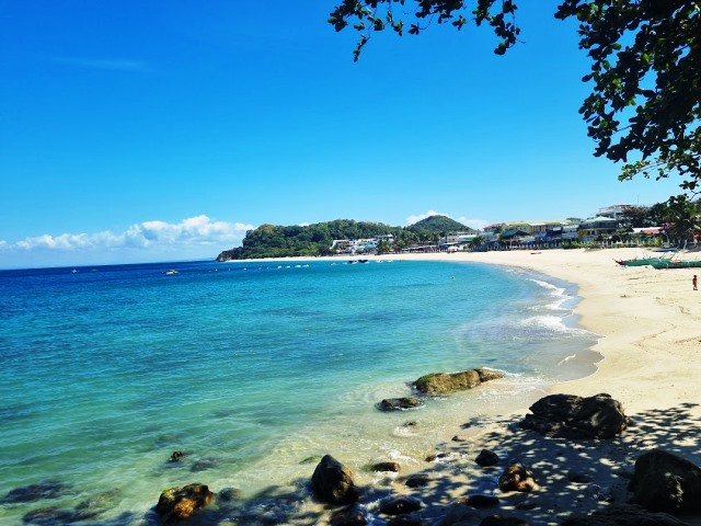 foto de uma praia nas Filipinas