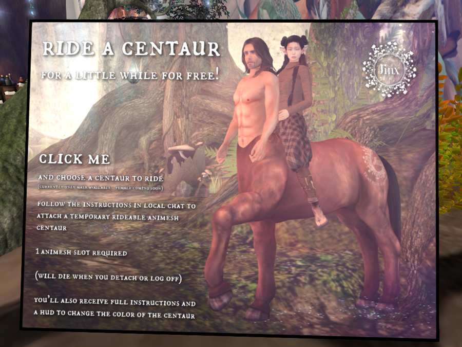 Ride A Centaur, 1