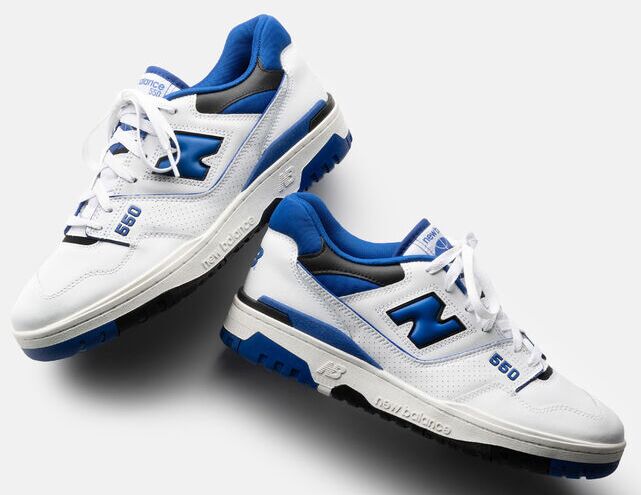 The 550 trainers from New Balance.