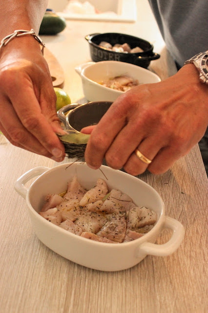 concept quitoque, panier à cuisiner, les petites bulles de ma vie