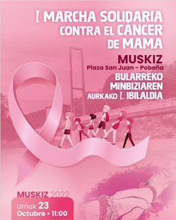 Marcha solidaria cáncer de mama Muskiz