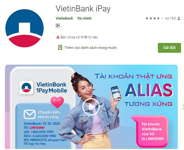 VietinBank iPay Mobile - ứng dụng ngân hàng số của Vietinbank a3