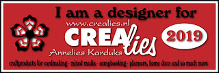 http:www.all4you-wilma.blogspot.com I am a designer for Crealies 2019