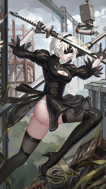 Wallpaper HD Anime NieR Automata for Android and Iphone