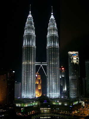 KLCC at 11.35pm