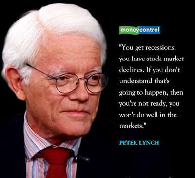 You get recessions, you have stock market declines. If you don't understand that's going to happen, then you're not ready, you won't do well in the markets - PETER LYNCH Quotes - 11.10.2023
