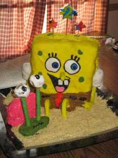 Cake Spongebob Recipe