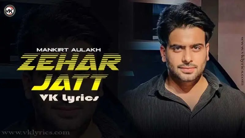 Zehar Jatt Lyrics