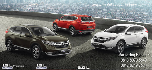 beberapa varian pada honda all new cr-v