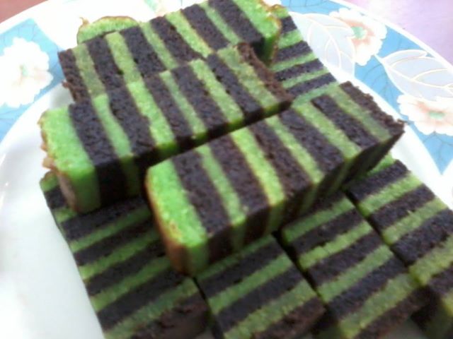 Resepi masakan mudah: Kek Lapis Pepperrmint Coklat