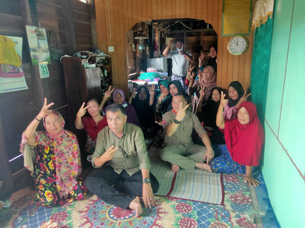 Gelar Kampanye di Desa Tanjung Batang, Paslon WS-RH Janji Akan Konsisten Dengan Programnya