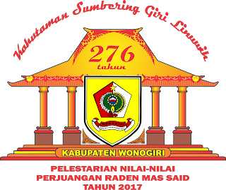 logo hari jadi kabupaten wonogiri tahun 2017