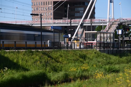 Credits www.jetjesdag.nl | Nicolaas/S fotografie | de trein bij station spaarnwoude stopt dit keer niet