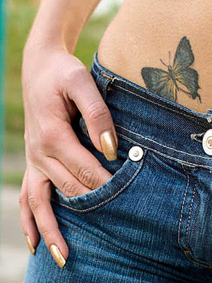 mini butterfly tattoos