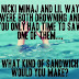 If Nicki Minaj And Lil Wayne Were Both Drowning...