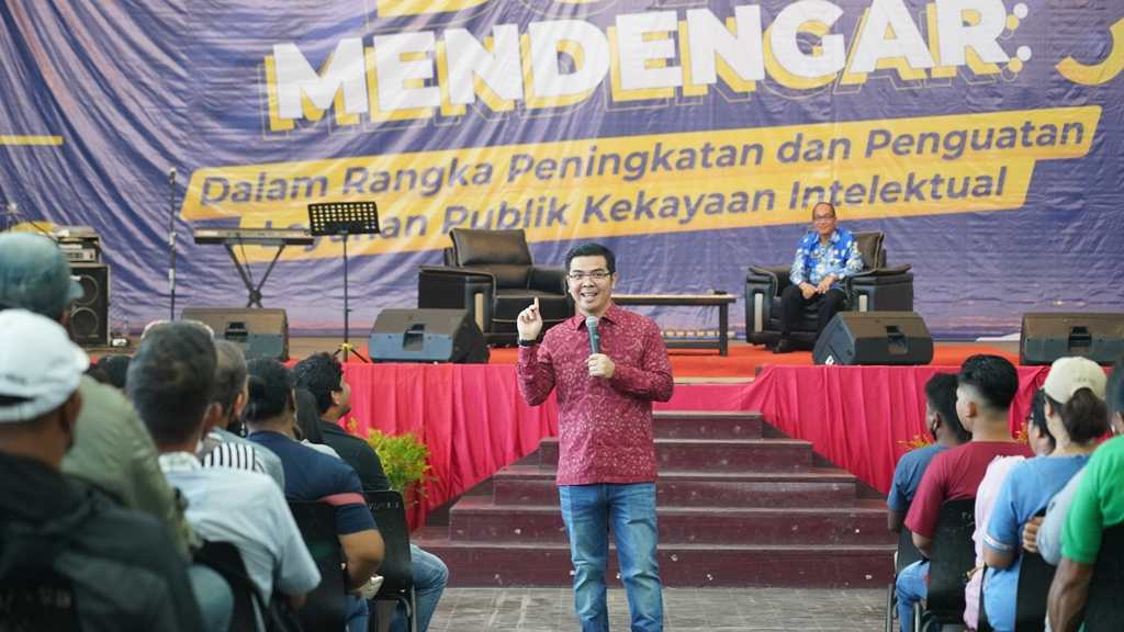 Kerja Sama DJKI dan Kanwil Kemenkumham Sumut Adakan “DJKI Mendengar