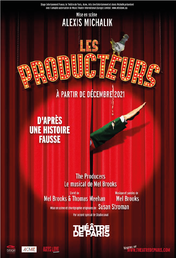 spectacle Les Producteurs par Alexis Michalik