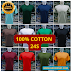 Produsen dan Supplier Bandung Kaos Polos Cotton 24S Lengan pendek