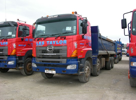 hino dump truck , DSCN0288 DX07 HCJ 2007 Hino 700 3213 8X4